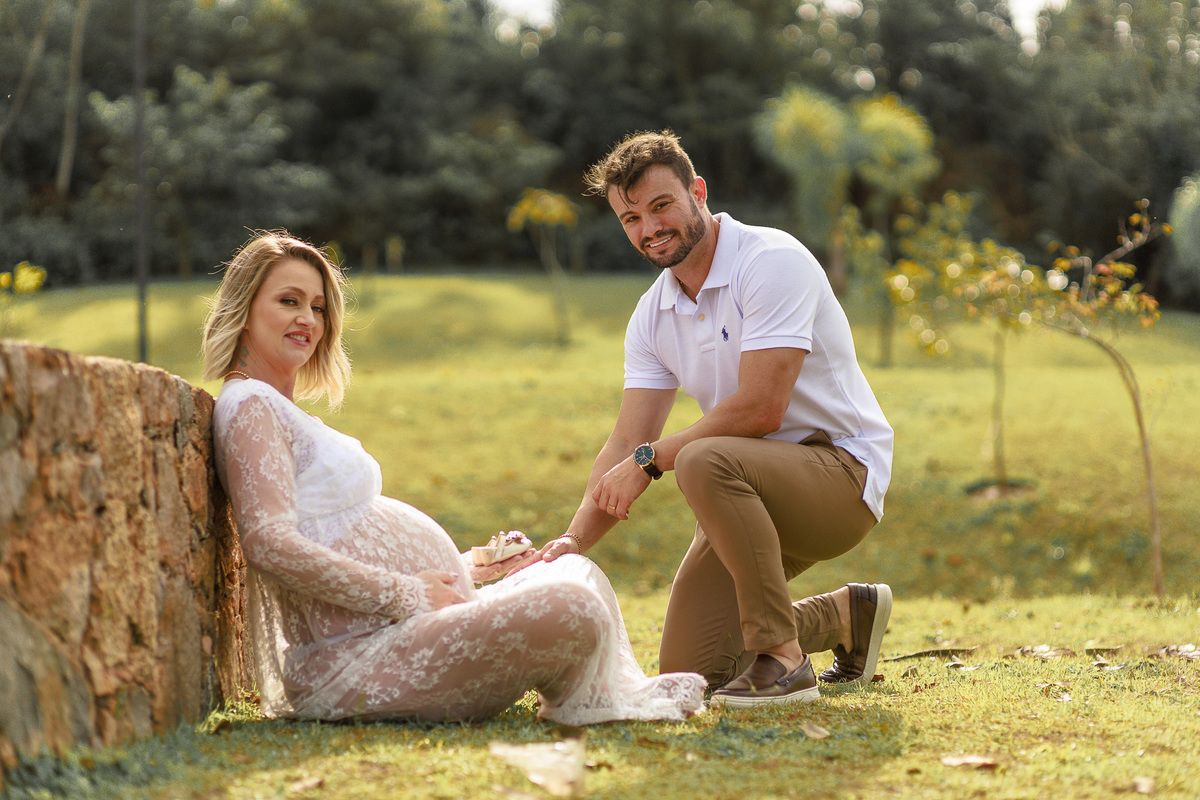 Ensaio Fotográfico Gestante no Campo