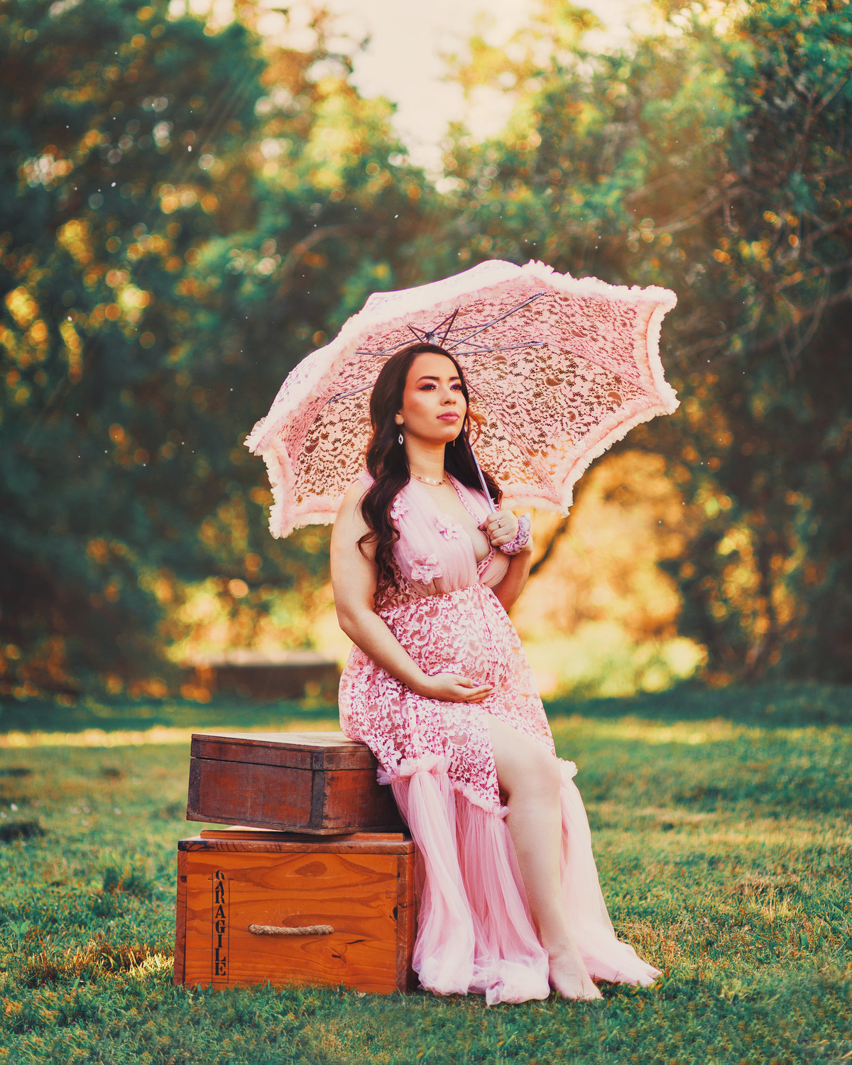 Ensaio Gestante Magico - Fotógrafo de Gestante em Florianópolis