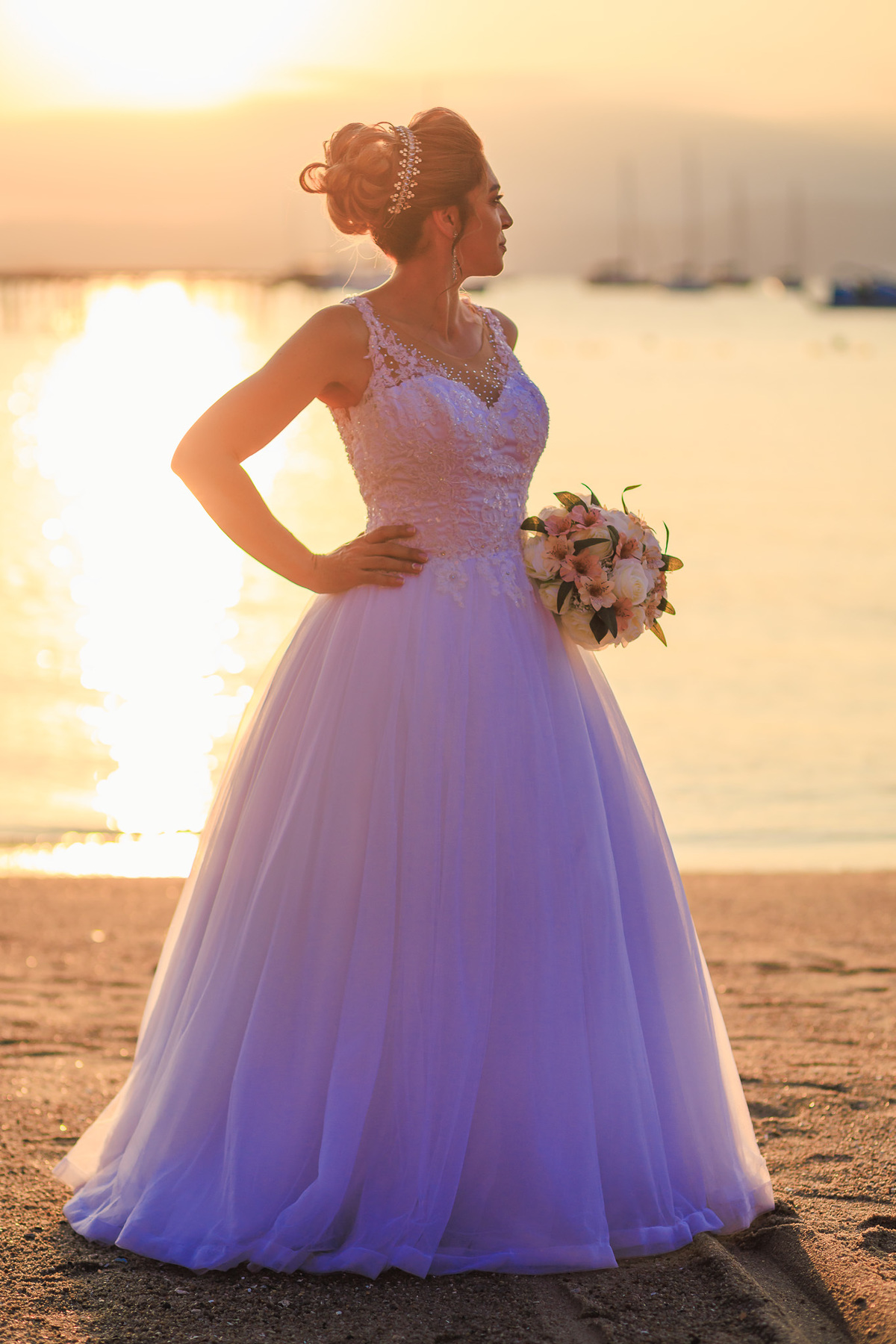 Ensaio de Casamento no Por do Sol em Florianópolis 