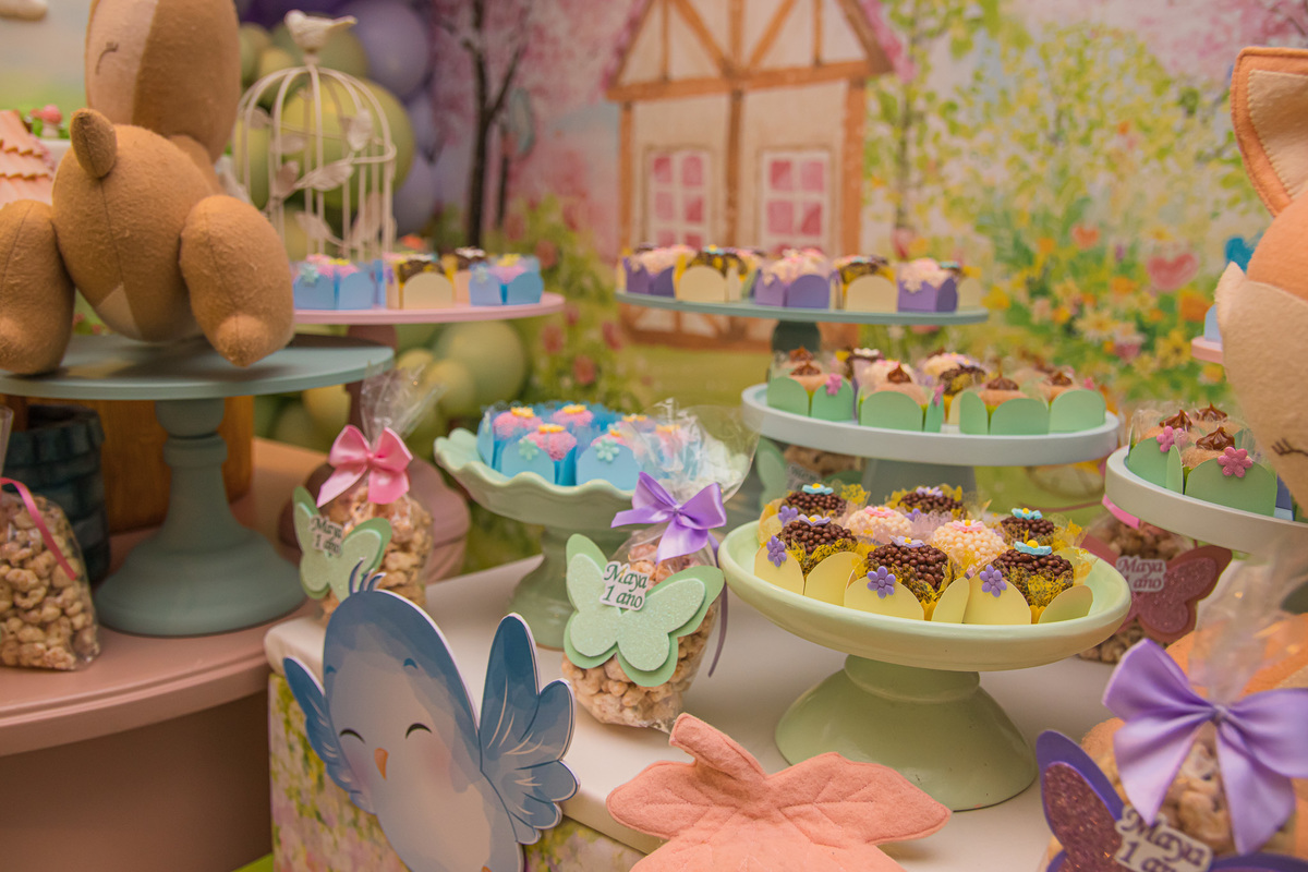 Fotografia Festa de Aniversário Maya 1 ano decoração 