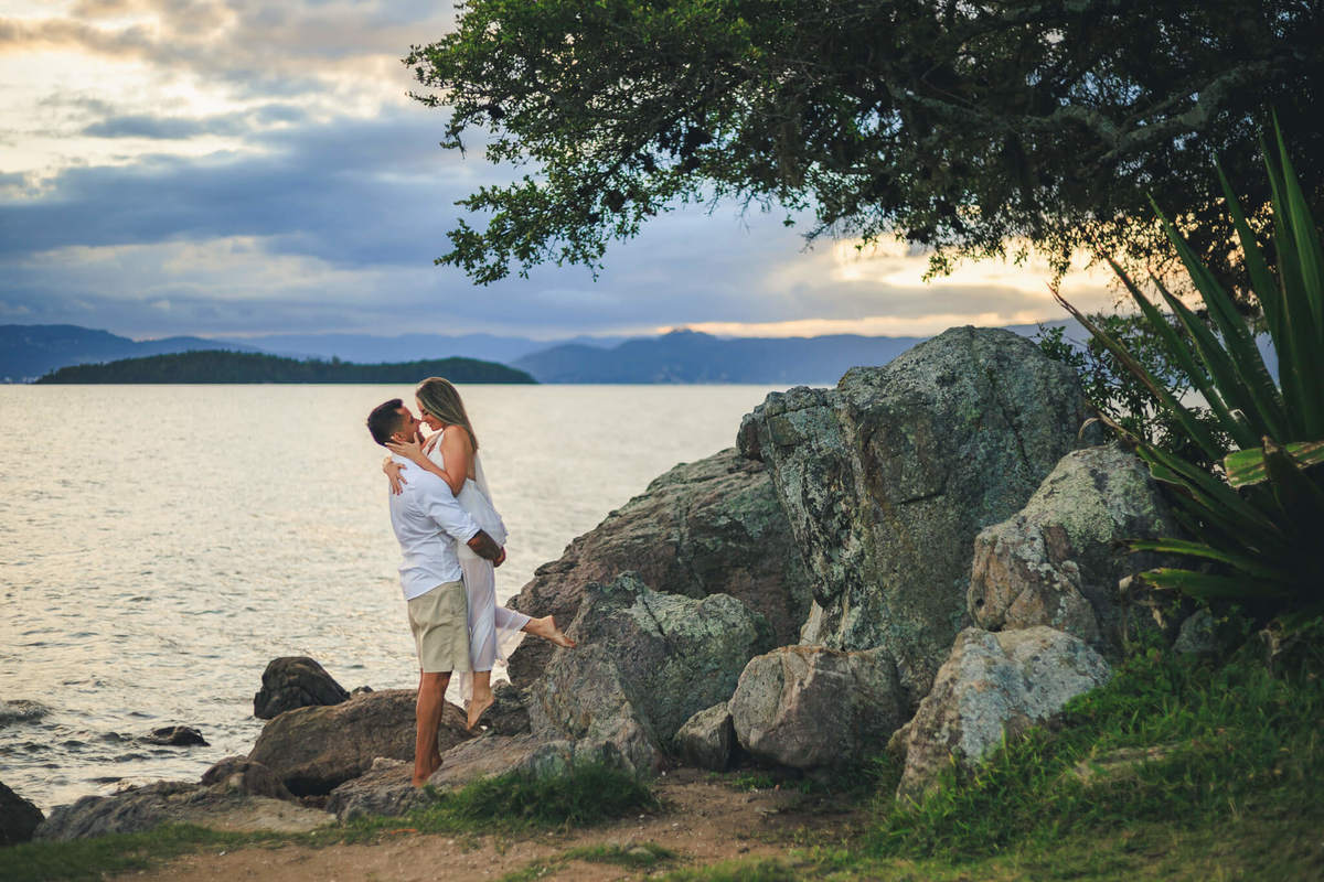 Florianópolis, mar e amor: a combinação perfeita.
