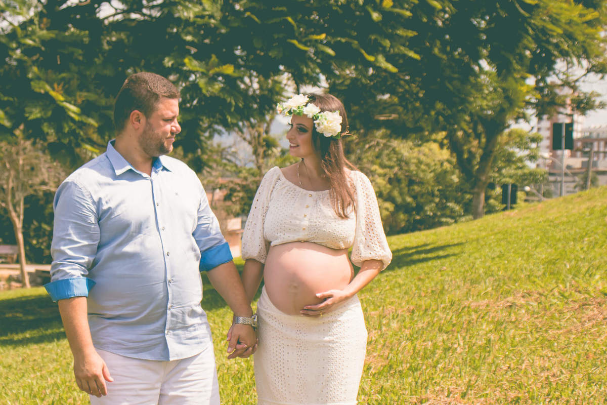 Ensaio Fotográfico Gestante - Pedra Branca Palhoça
