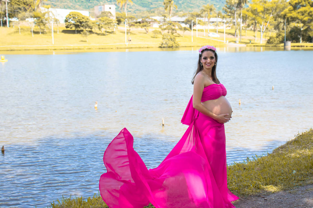 Ensaio Fotográfico Gestante - Pedra Branca Palhoça