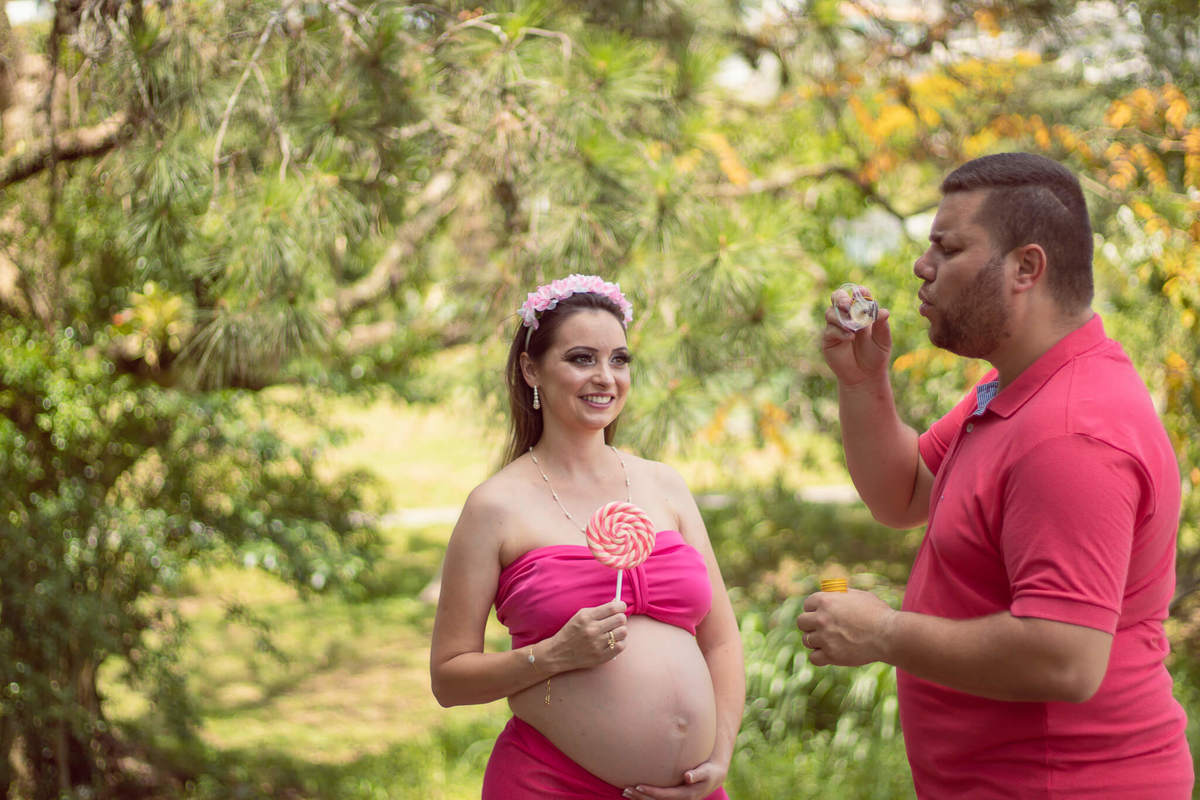 Ensaio Fotográfico Gestante - Pedra Branca Palhoça