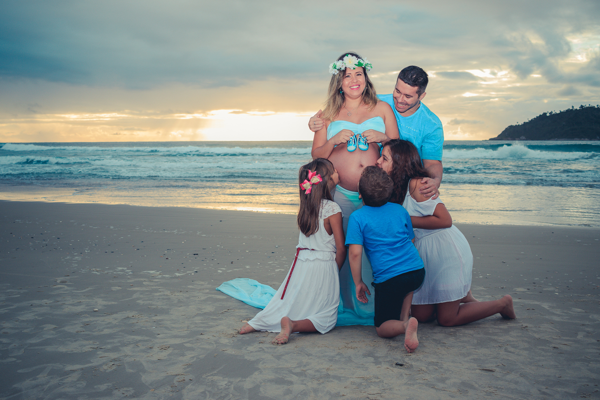 Ensaio Gestante Campeche - Florianópolis 