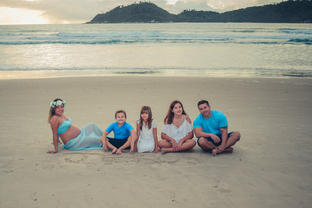 Ensaio Gestante Campeche - Florianópolis 