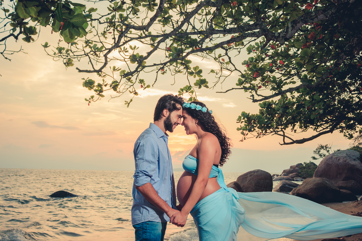 FOTOGRAFIAS - ENSAIO FOTOGRÁFICO GESTANTE EM FLORIANOPOLIS 