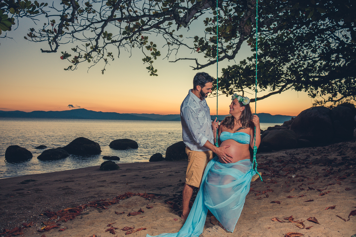 Foto Gestante Santo Antônio de Lisboa Florianópolis