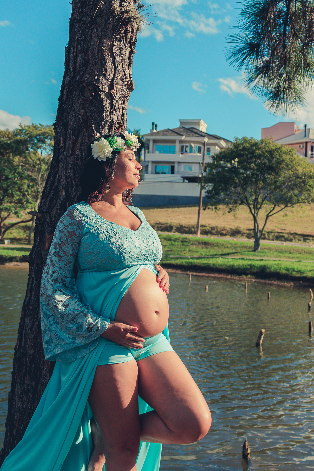 Foto de Gestante Pedra Branca Palhoça