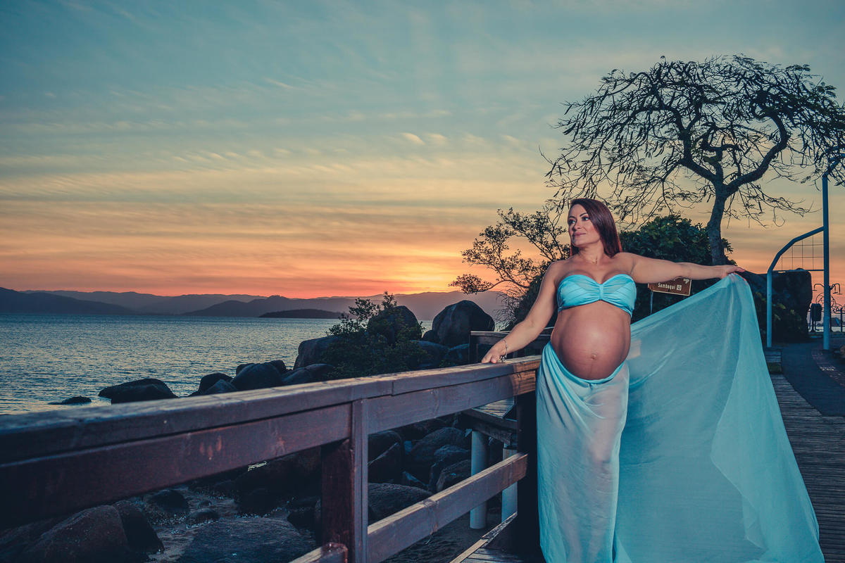FOTOGRAFIAS - ENSAIO FOTOGRÁFICO GESTANTE EM SANTO ANTONIO DE LISBOA