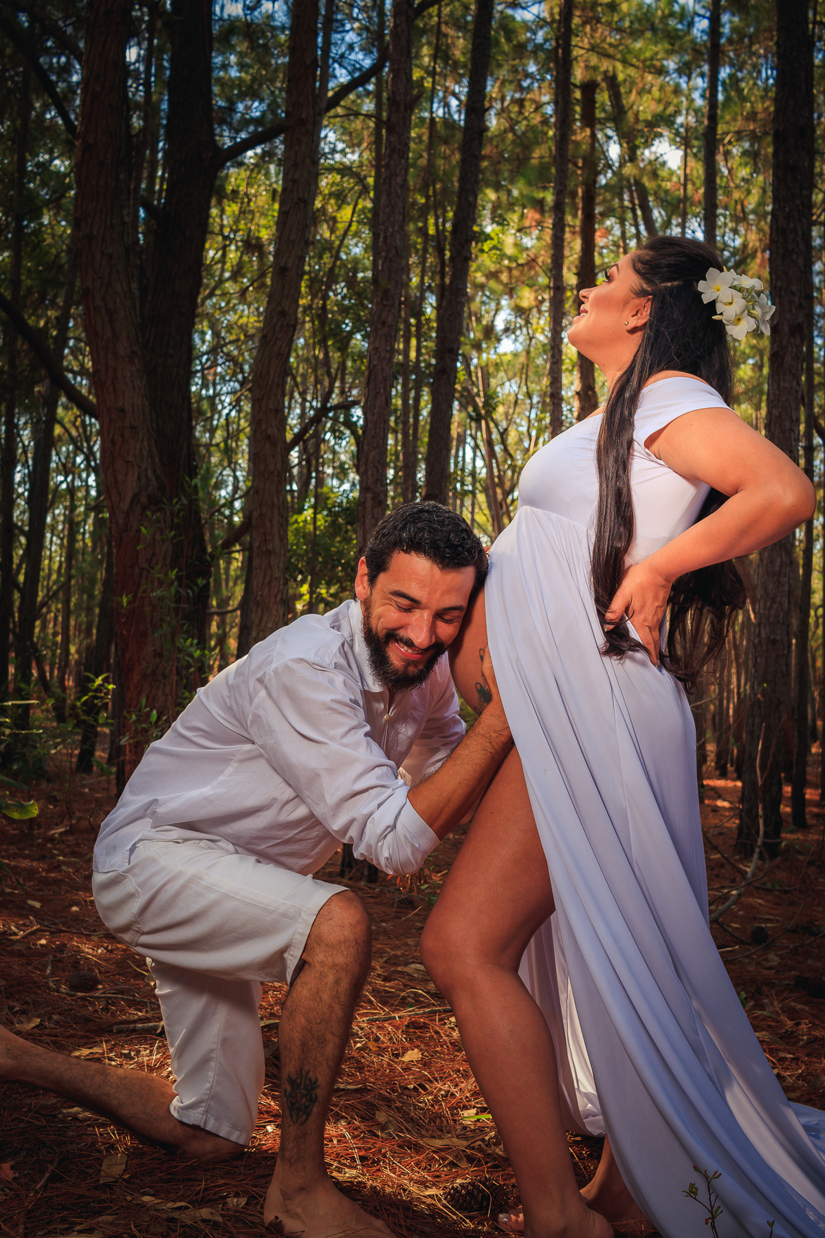 Foto Gestante Família Florianópolis