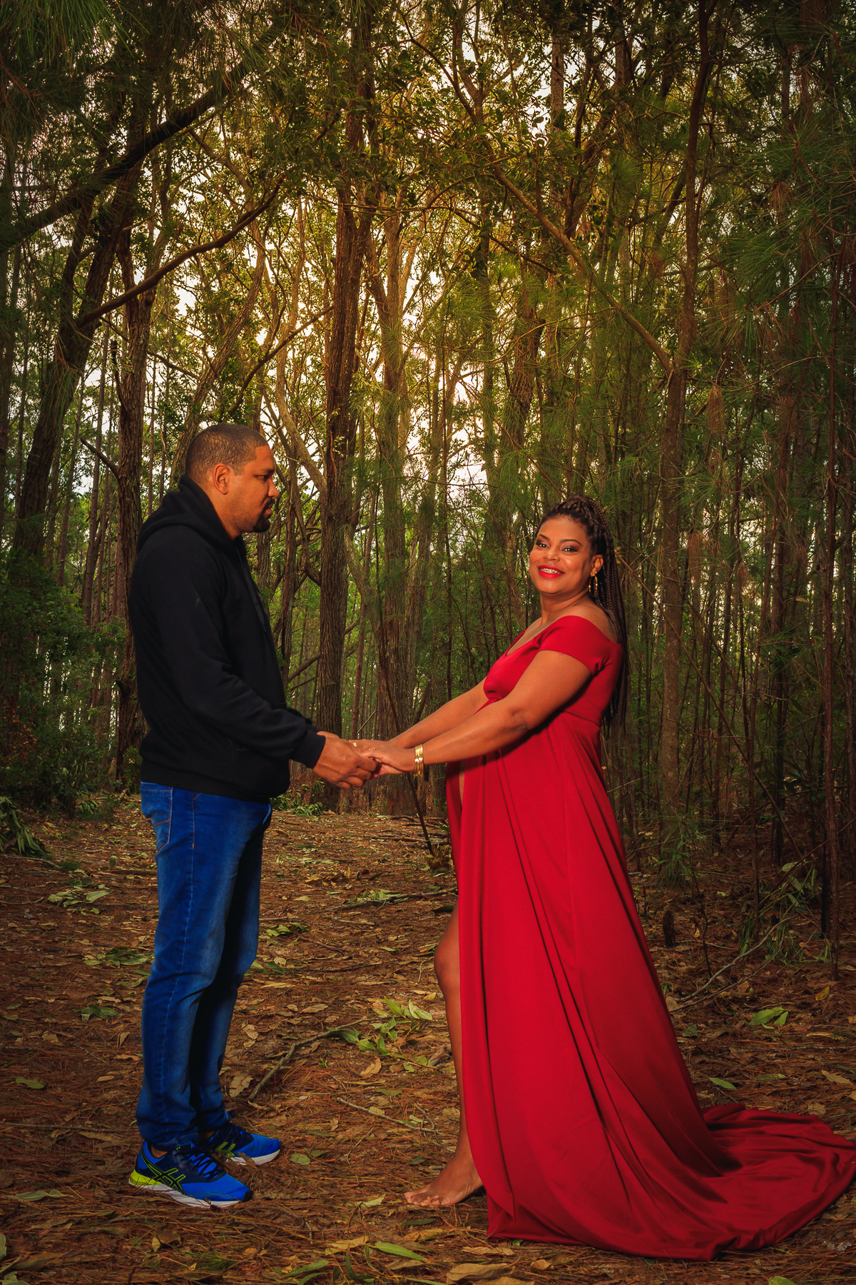 Foto de gestante em Floripa