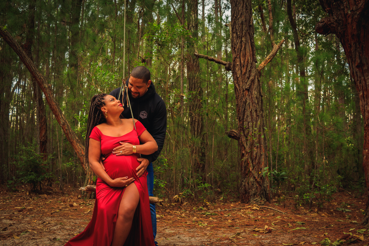 Foto de gestante em Floripa