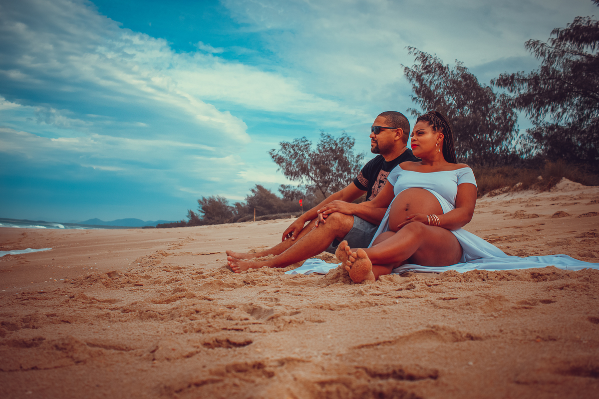 Foto de gestante em Floripa