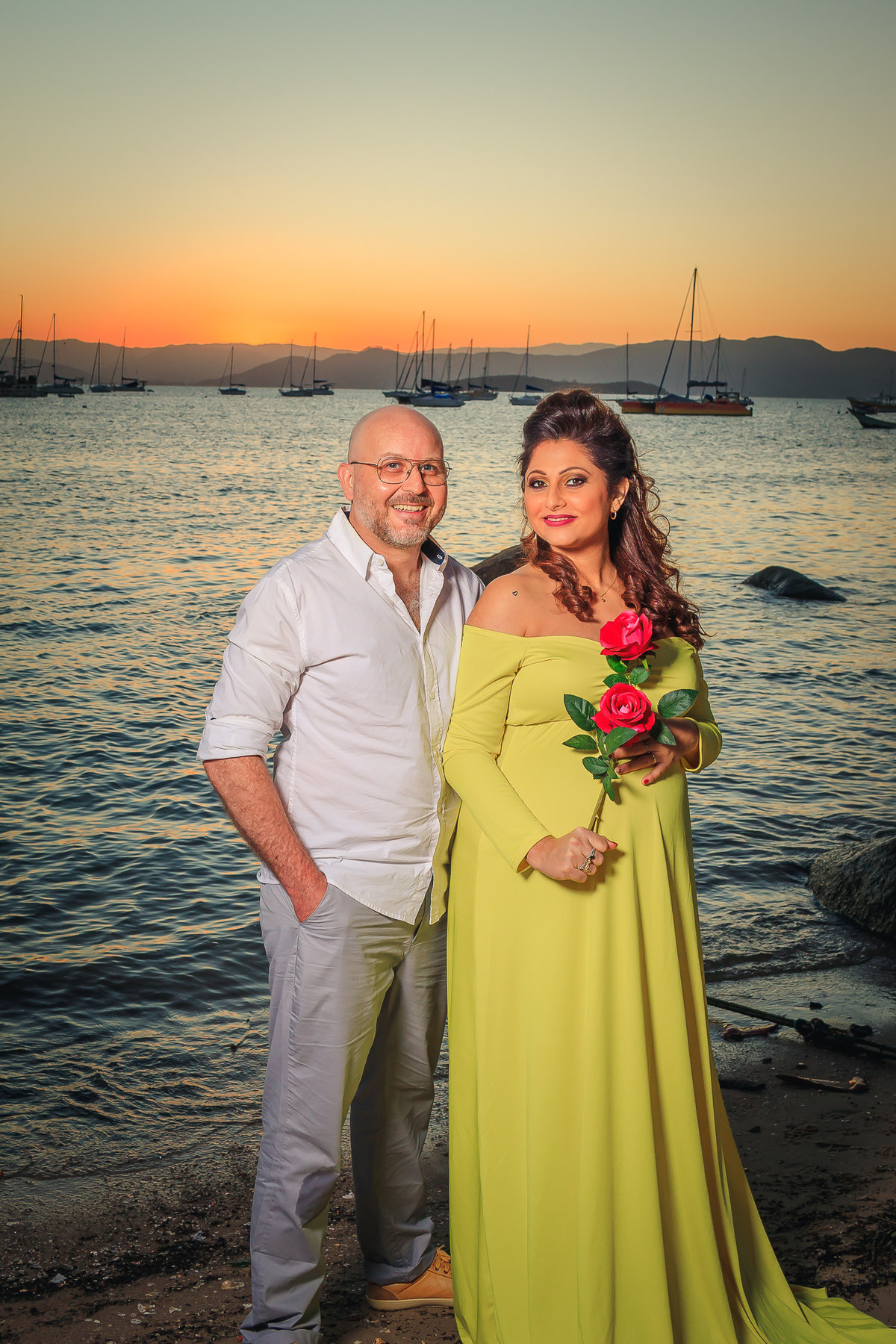 Ensaio Gestante Santo Antônio de Lisboa - Florianópolis 