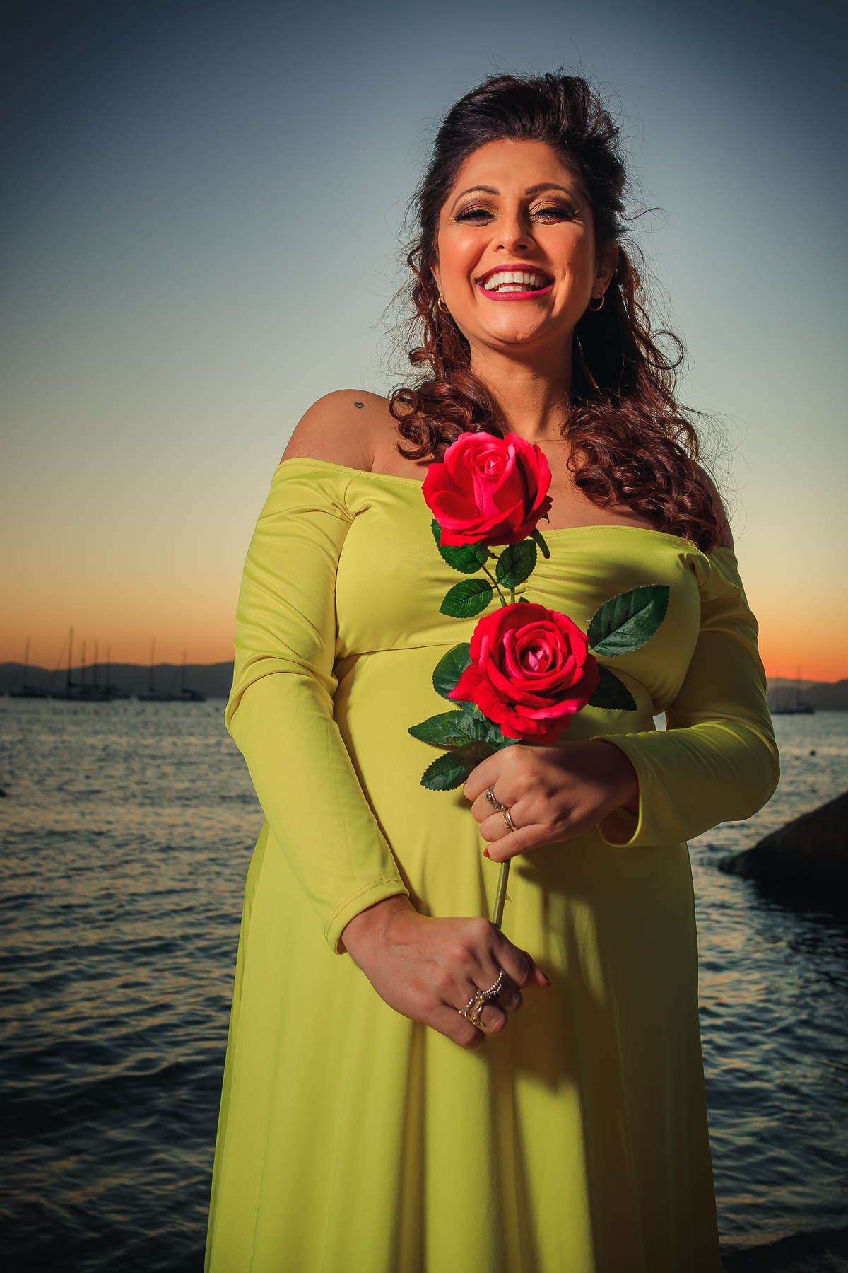 Ensaio Gestante Santo Antônio de Lisboa - Florianópolis 