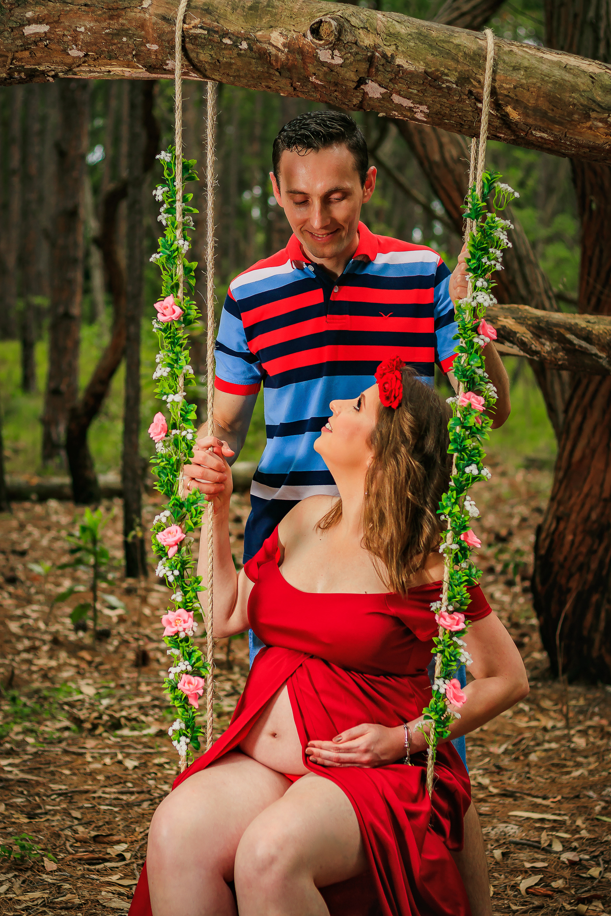 Ensaio Gestante Praia do Moçambique - Florianópolis