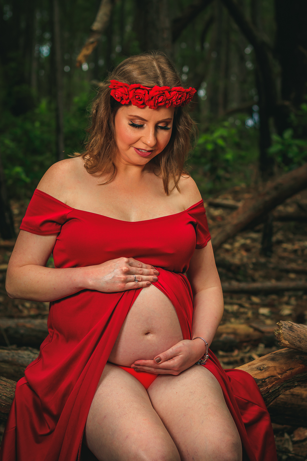 Ensaio Gestante Praia do Moçambique - Florianópolis