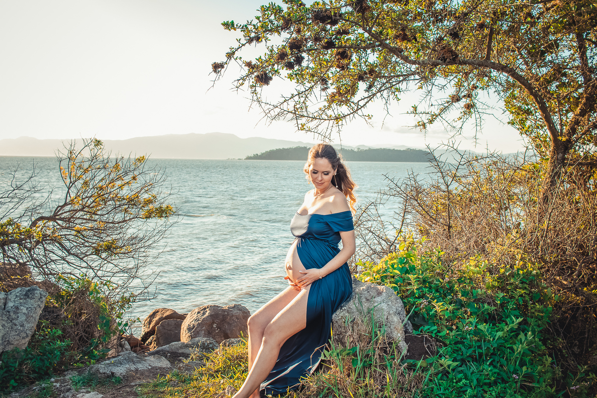 Ensaio gestante em Florianópolis 