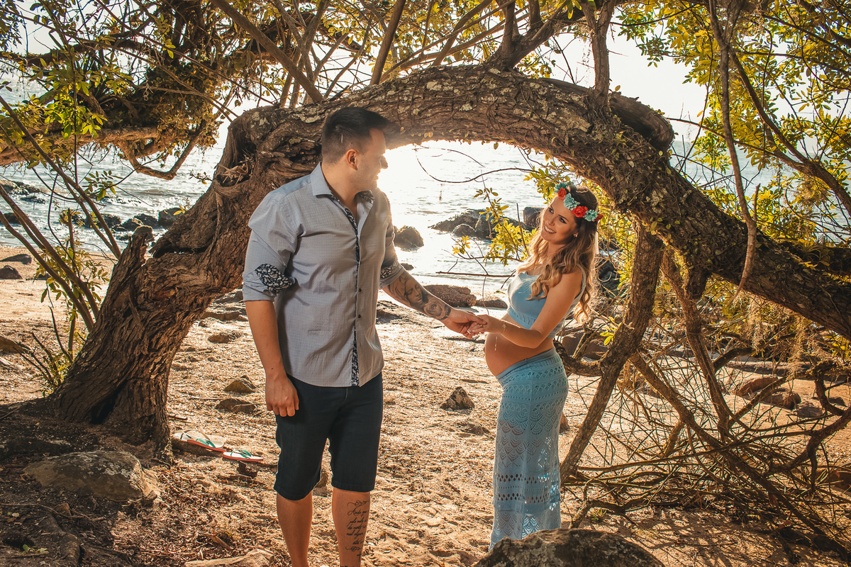 Ensaio gestante em Florianópolis 