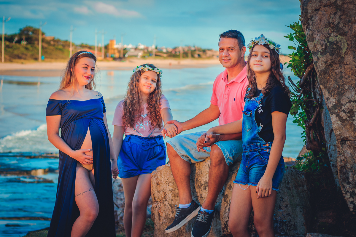 Ensaio Gestante Costão do Santinho