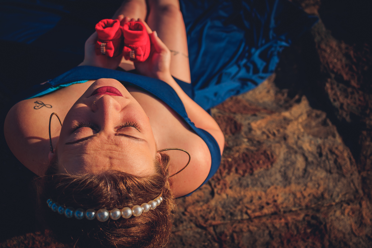 Ensaio Gestante Costão do Santinho