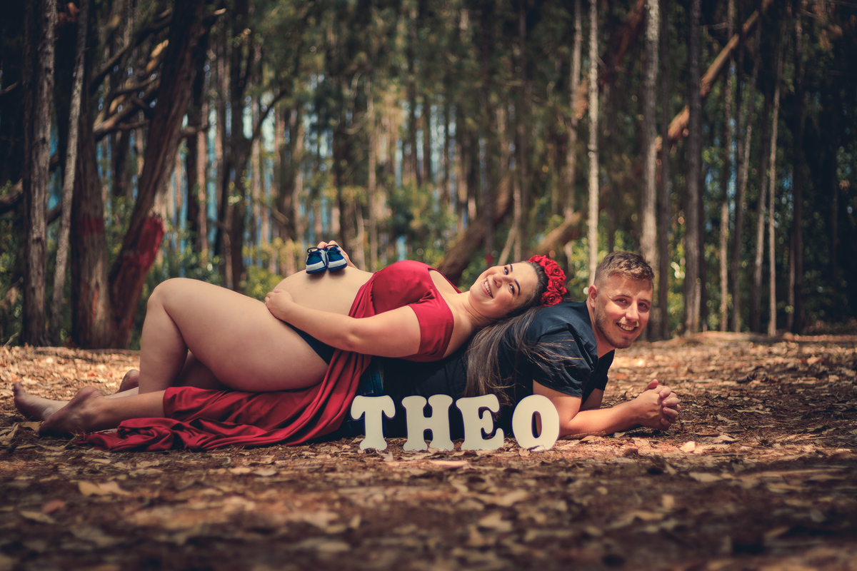 Ensaio Gestante Praia do Moçambique - Florianópolis