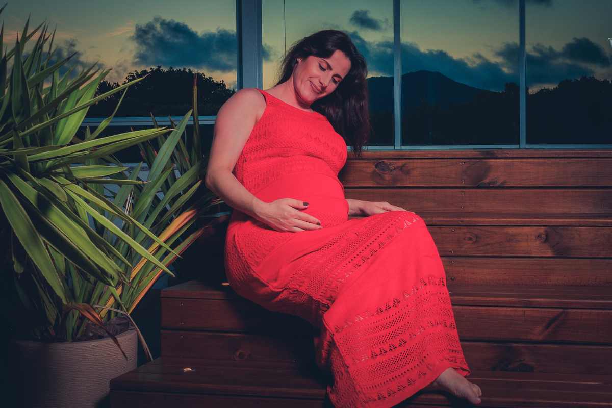 ensaio gestante lifestyle - Florianópolis 