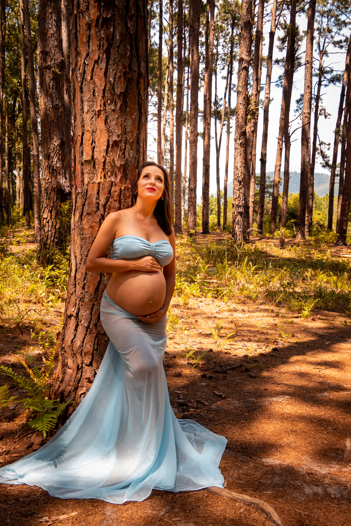 Ensaio Gestante Florianópolis - Praia do Moçambique