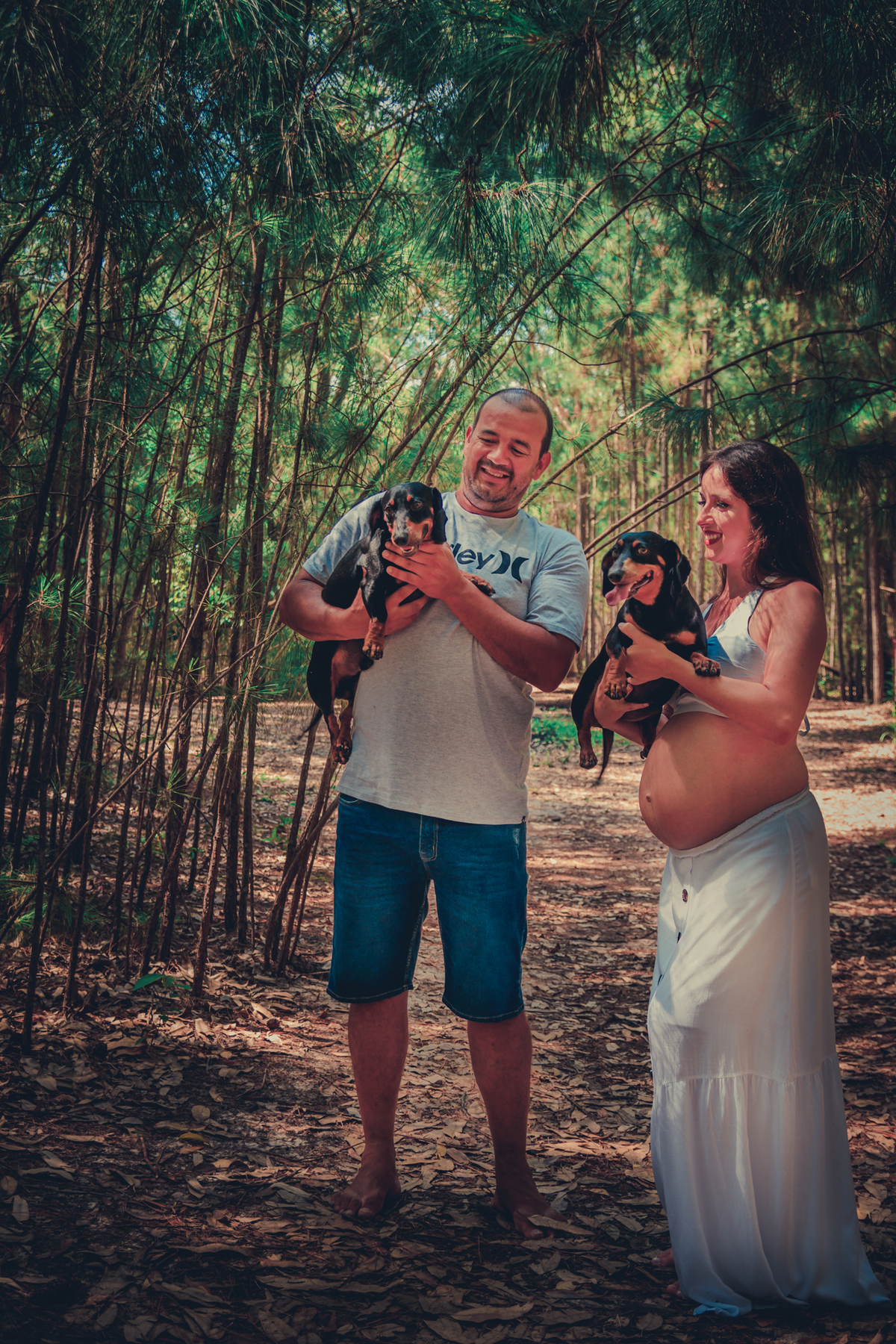 Ensaio Gestante Florianópolis - Praia do Moçambique
