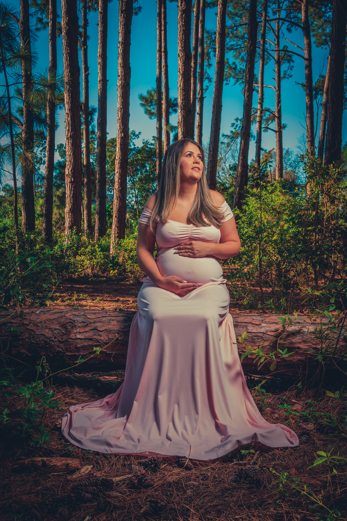 Ensaio Fotográfico Gestante na Praia do Moçambique 
Florianópolis - SC
