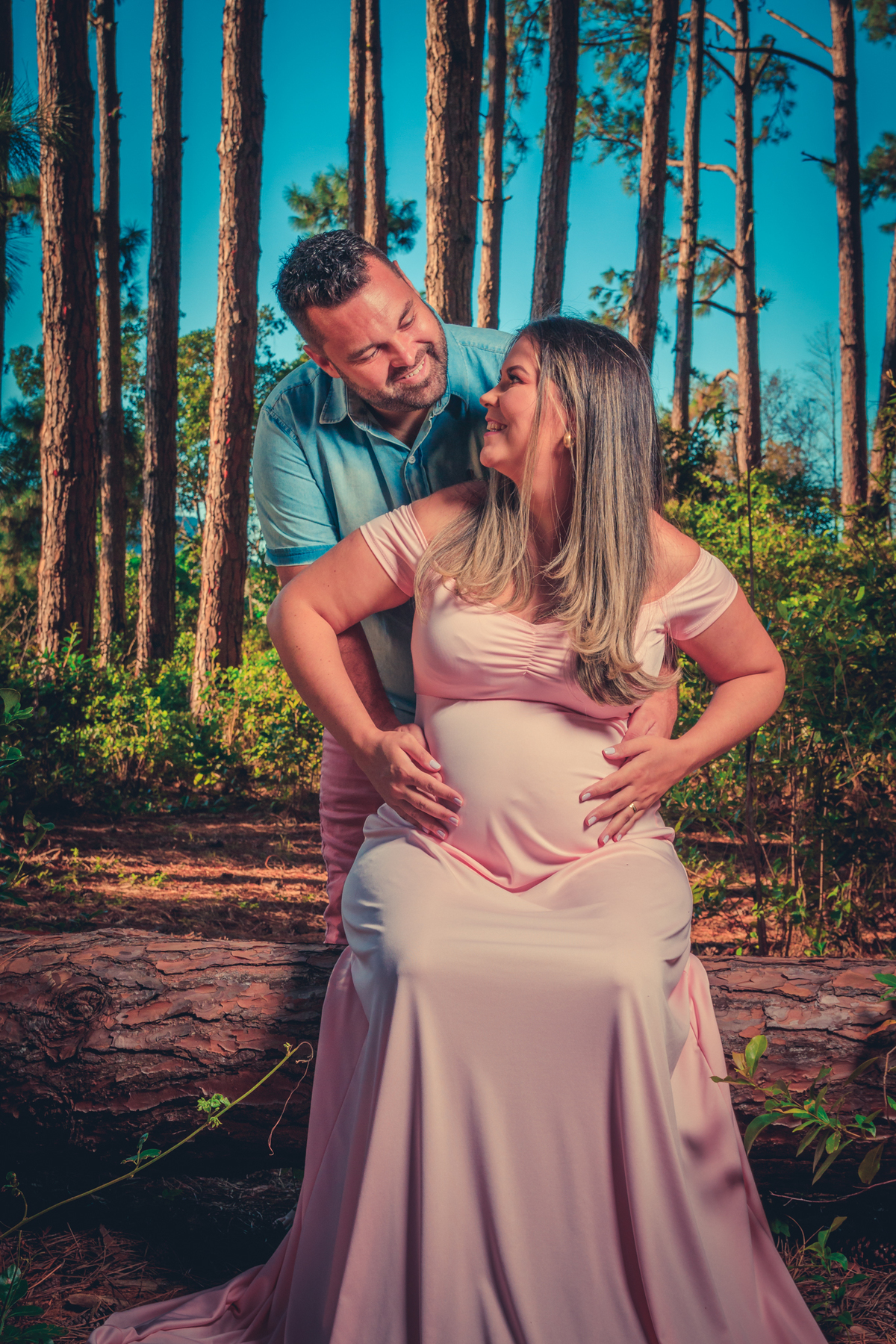 Ensaio Fotográfico Gestante na Praia do Moçambique 
Florianópolis - SC
