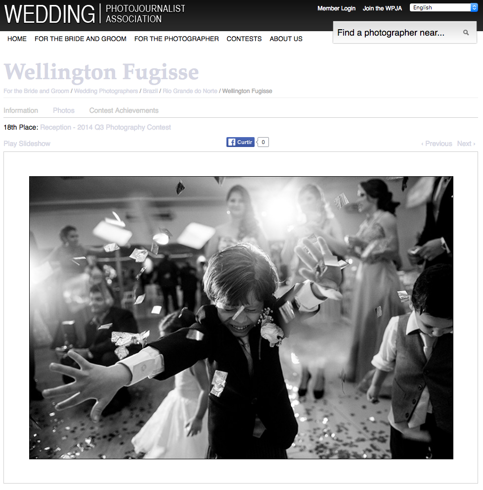 Foto premiada pela WPJA - The Wedding Photojournalist Association - www.wpja.com