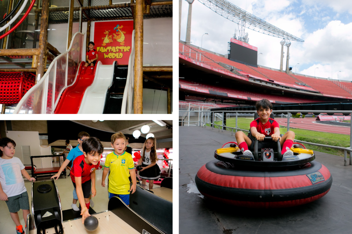 festa infantil, festa infantil diferente, aniversário de criança no estádio do morumbi, criança são paulina