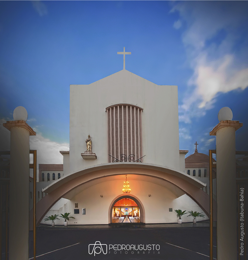 Panorâmica da Igreja Matriz São José de Itabuna - Bahia