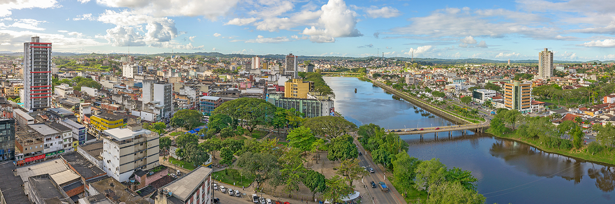 Panorâmica de Itabuna e o Rio Cachoeira 01.