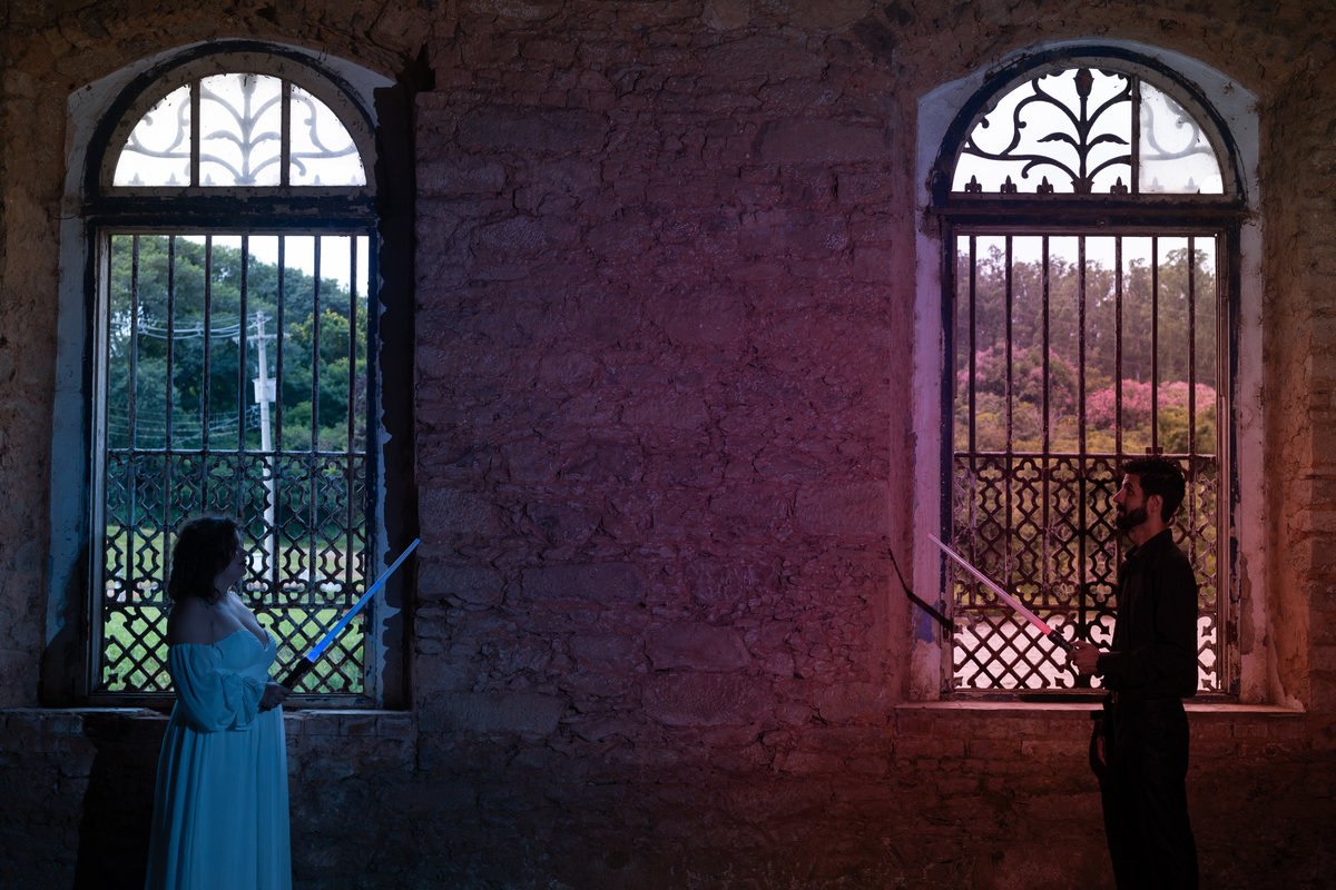 ensaio, pre wedding, ensaio geek, pre wedding geek, ensaio nerd, pre wedding nerd, ensaio no campo, pre wedding no campo, fotografo santo andre, fotografo são paulo, photometria fotos, fazenda ipanema, pre wedding tematico, pre wedding star wars