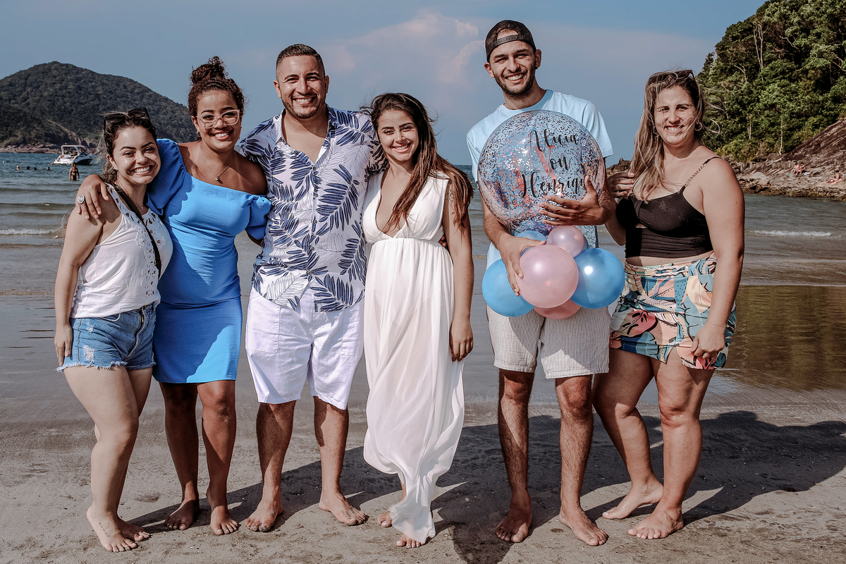 ensaio gestante; ensaio gestante na praia, ensaio gestante praia, chá revelação, ensaio familia, ensaio familia praia, cha revelação praia, photometria fotos, fotografo santo andré