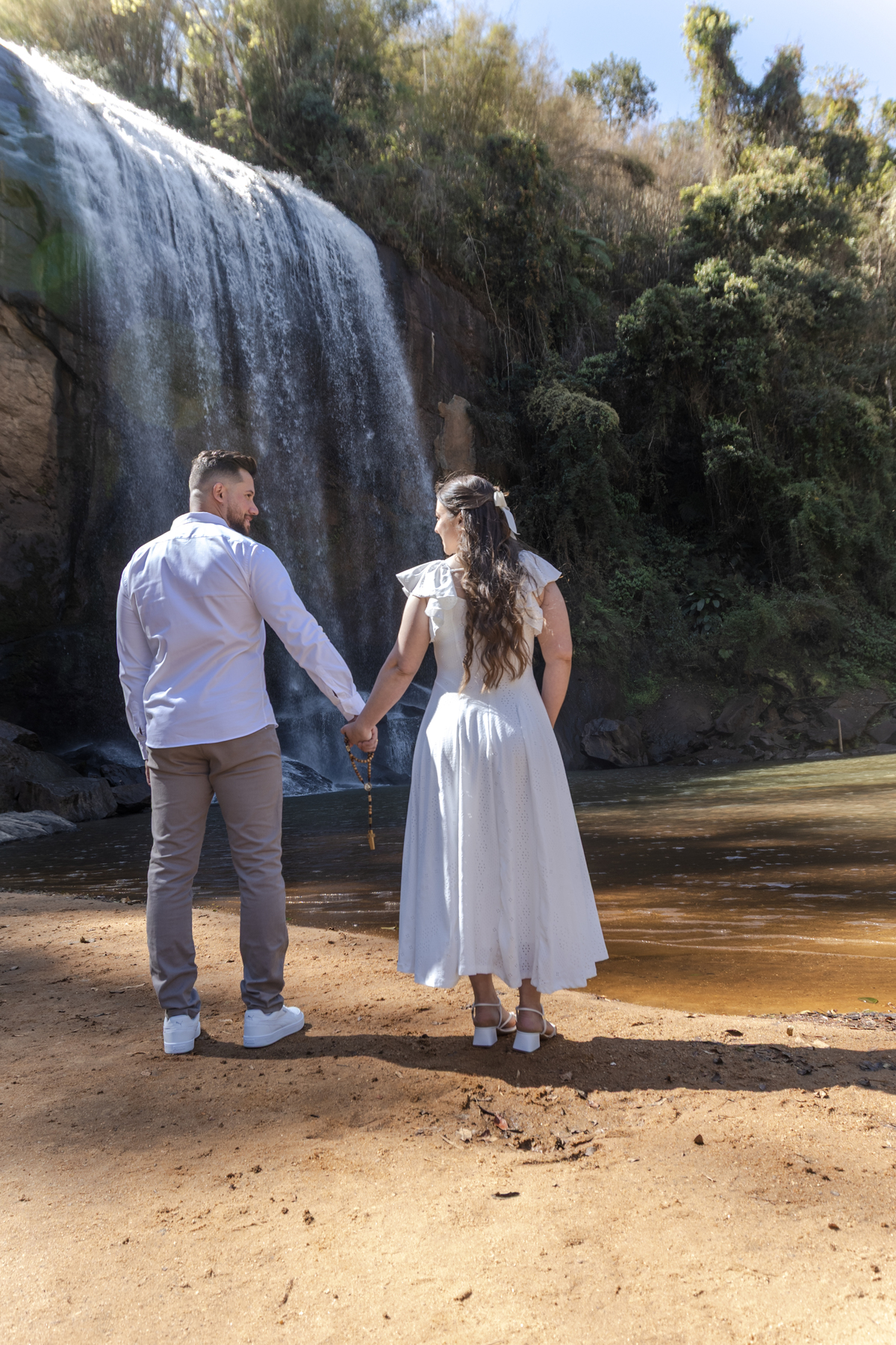pre wedding na cachoeira; ensaio na cachoeira; pre wedding cachoeira grande; ensaio cachoeira grande; pre wedding; ensaio; photometria fotos; photometria; fotógrafo santo andré; fotografo são paulo; ensaio pre wedding, cachoeira grande; lagoinha