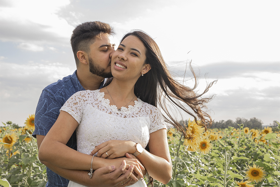 Ensaio holambra, pre wedding holambra, ensaio girassol, pre wedding girassol, ensaio no campo, pre wedding no campo, pre wedding giovanna e wendrey