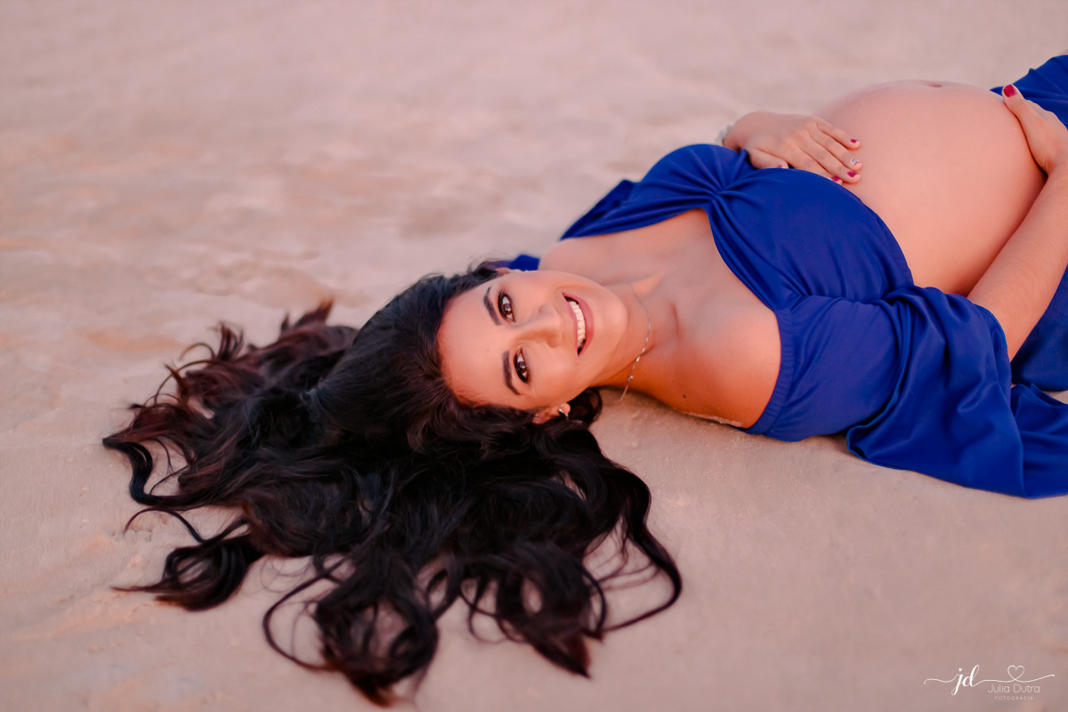 ensaio gestante na praia do moçambique em florianópolis