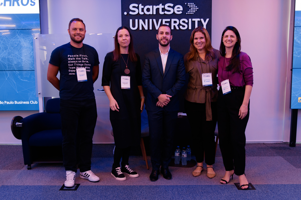 Gustavo Bodra, Rafael Esteves, Daniela Cardin, Paula Benevides e Carla Esteves