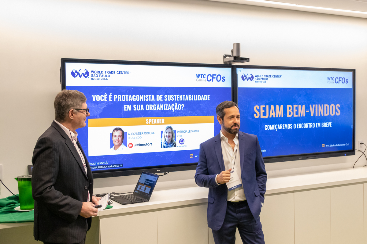 Fabio Vilaverde e Marcos da Schneider Electrics