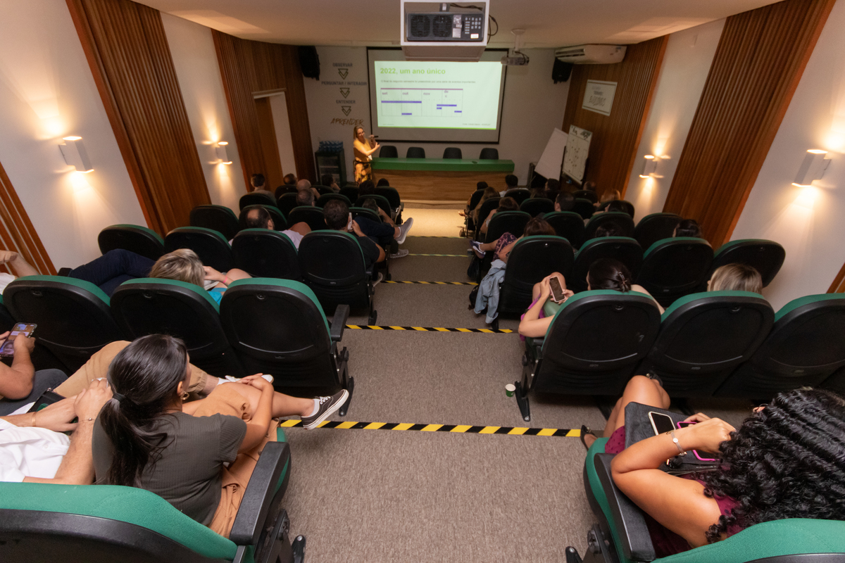 Abertura das Palestras no CT do PALMEIRAS