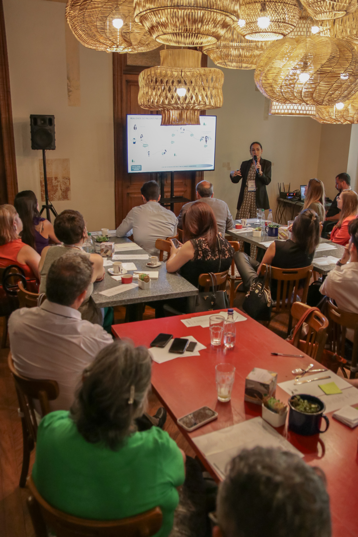 Fotografia de Evento Corporativo - HEALTH INNOVATIONS no Restaurante GULA GULA