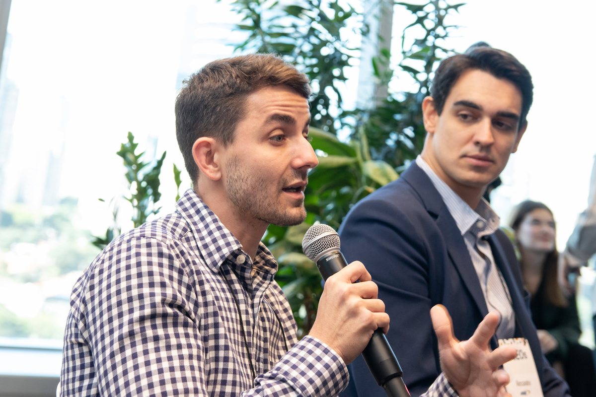 Interação da Plateia com os Palestrantes