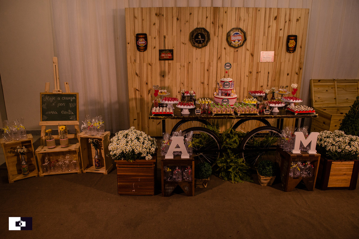 Chá bar Mayane e Xandy em Linhares