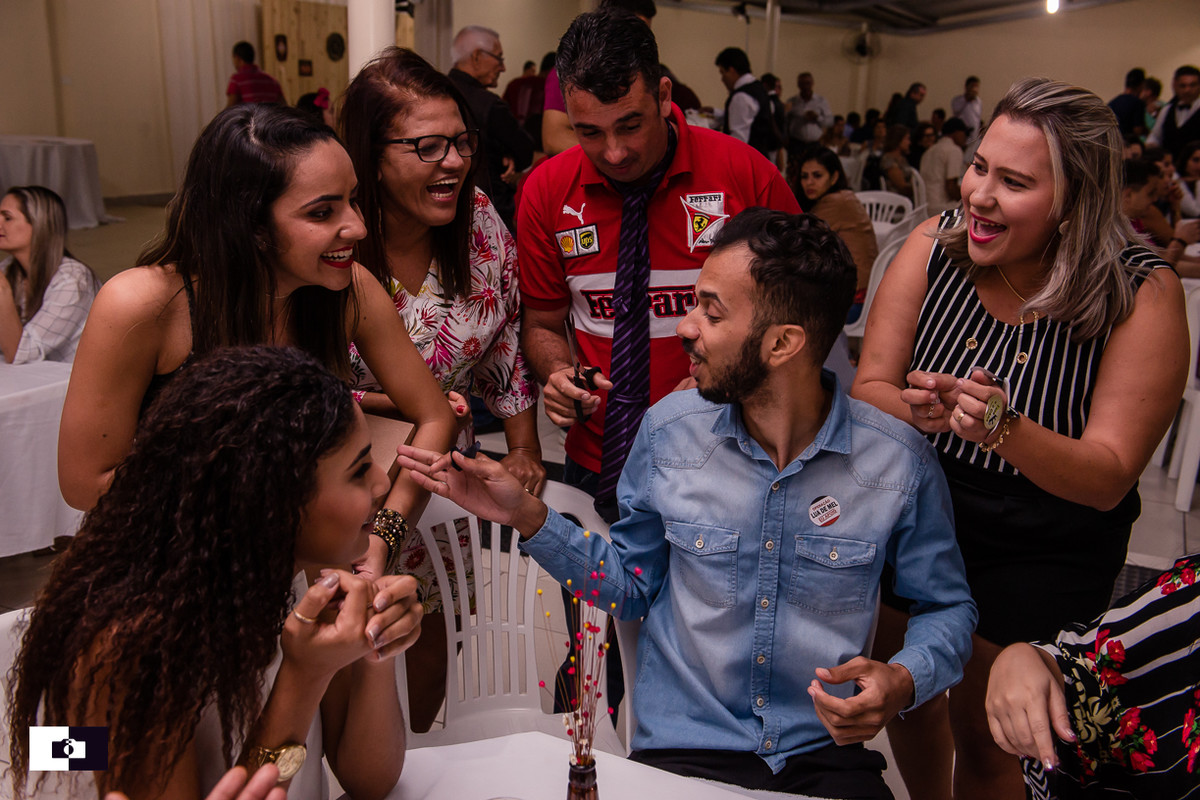 Chá bar Mayane e Xandy em Linhares