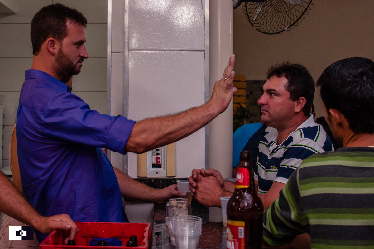 Chá bar Mayane e Xandy em Linhares