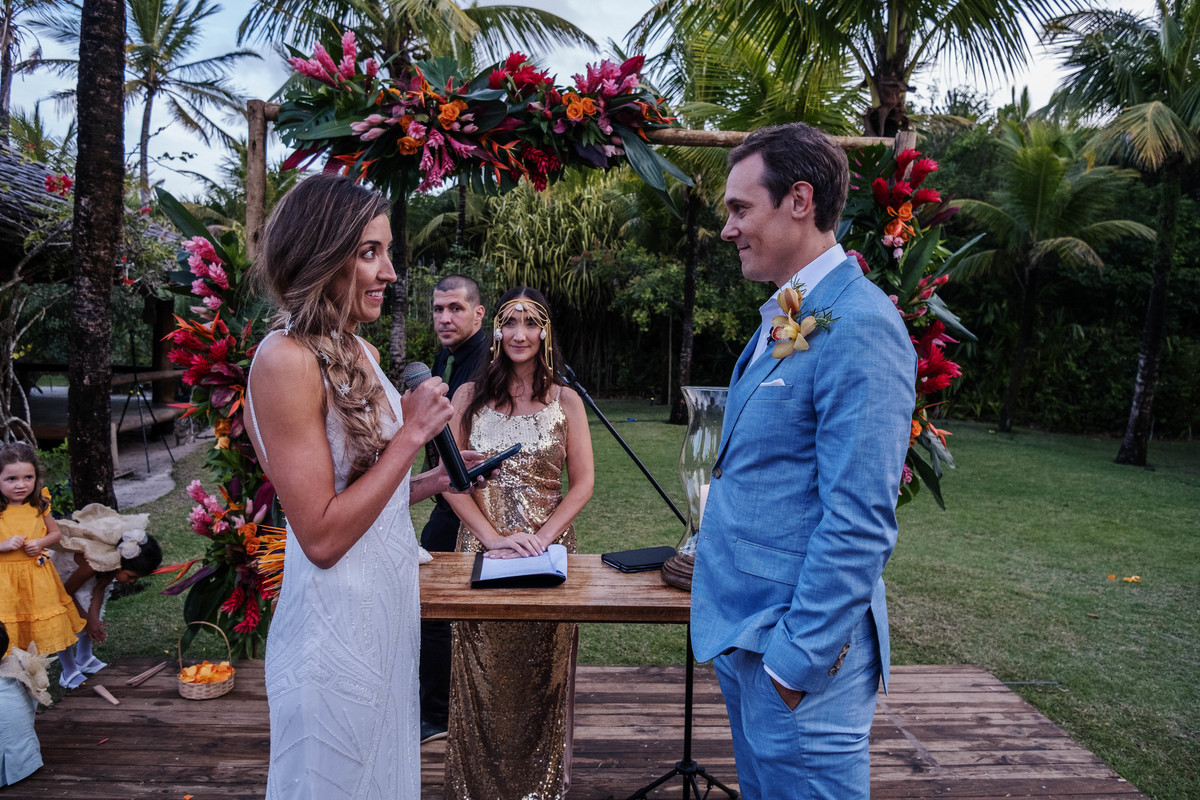 CASAMENTO NA PRAIA TRANCOSO 